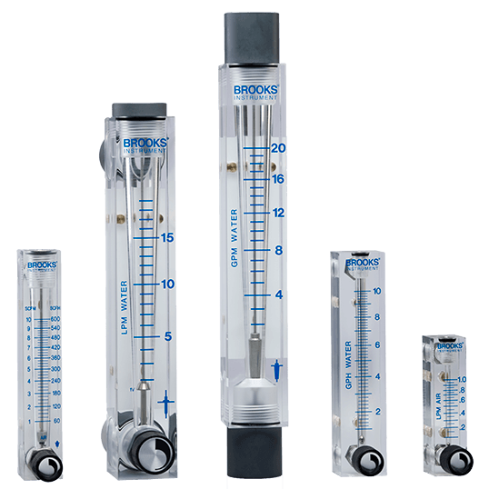 Brooks Instrument Variable Area Flowmeter, 2500 Series
